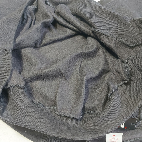 Duo International Vintage NWT Black Long Sleeve Sweatshirt, 3X - Picture 8 of 12